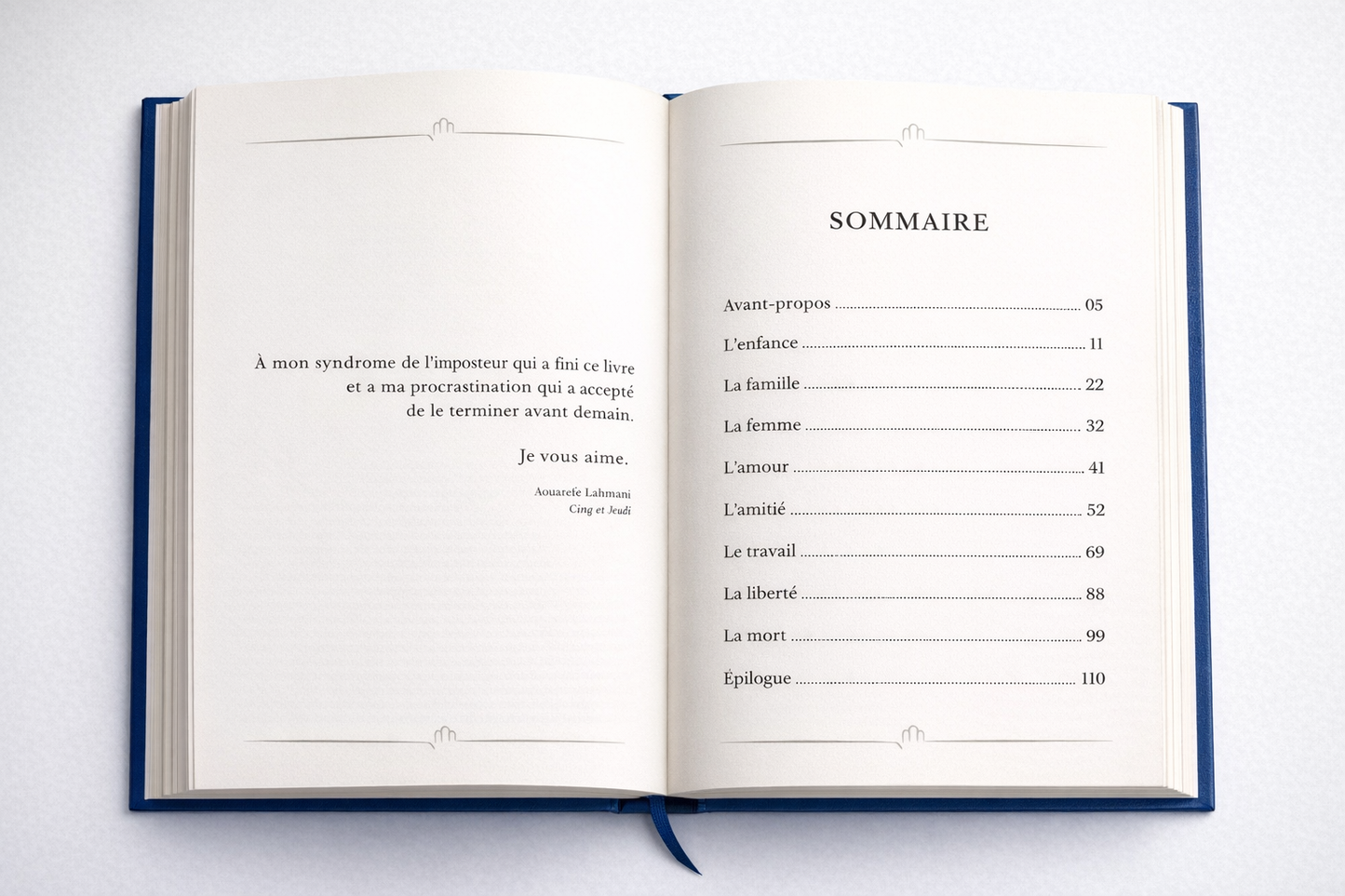 CINQ ET JEUDI LE LIVRE